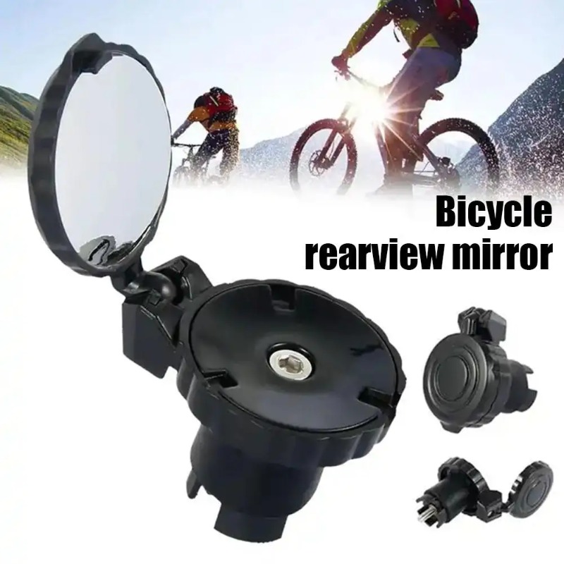 Mirror Handlebar Convex - Bicycle Rearview Mirror Handlebar Anti-Glare Views