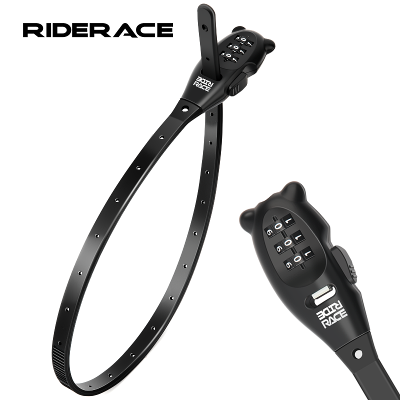 Commuter Bike Lock - Bicycle Lock Cable Tie Zinc Alloy
