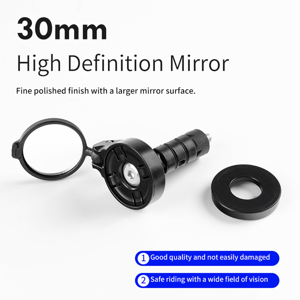 Mirror Handlebar Convex - Bicycle Rearview Mirror Handlebar Anti-Glare Views