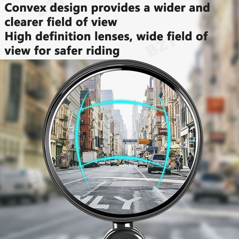 Universal Handlebars Rearview  - Mirror Handlebar Convex recension och pris