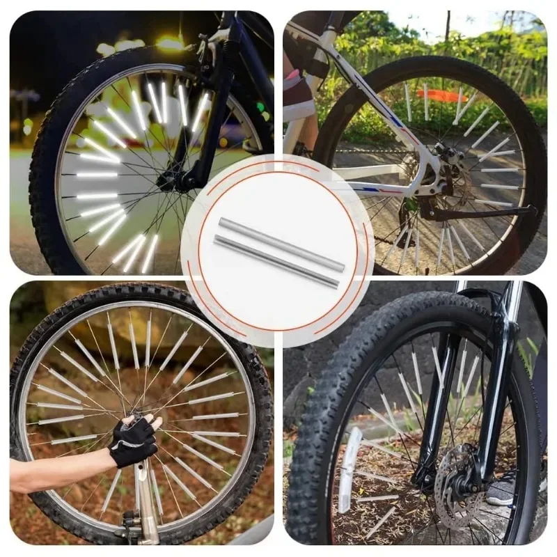12PCS/set Tube Warning Strip R - Spoke Reflector Set recension och pris