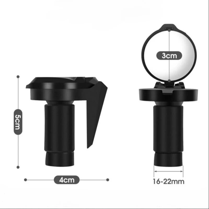 1/2pcs Bicycle Rearview Mirror - Mirror Handlebar Convex recension och pris