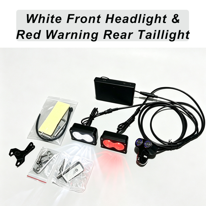 Damei Dual Lens LED Front ligh - Bike Light Front Rear recension och pris