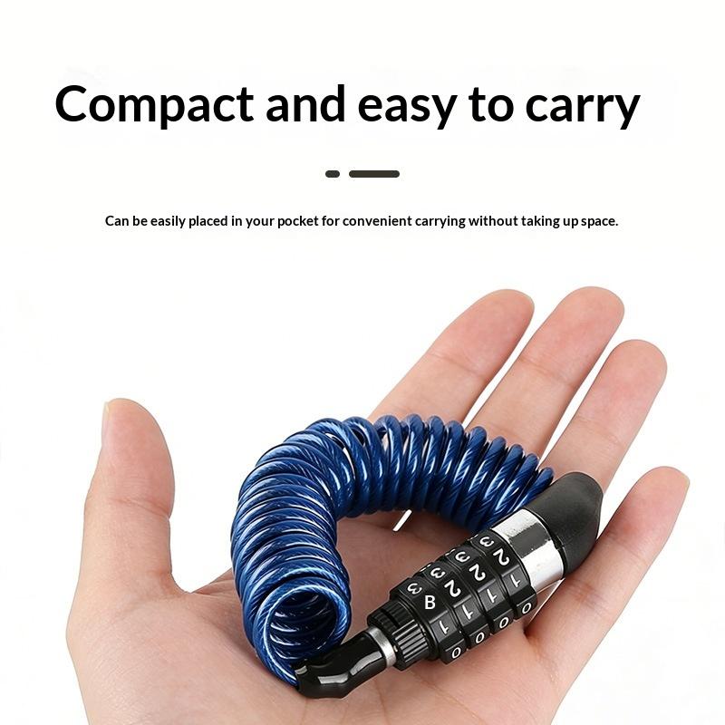 New Motorcycle Bicycle Anti-Th - Chain Lock Combination recension och pris