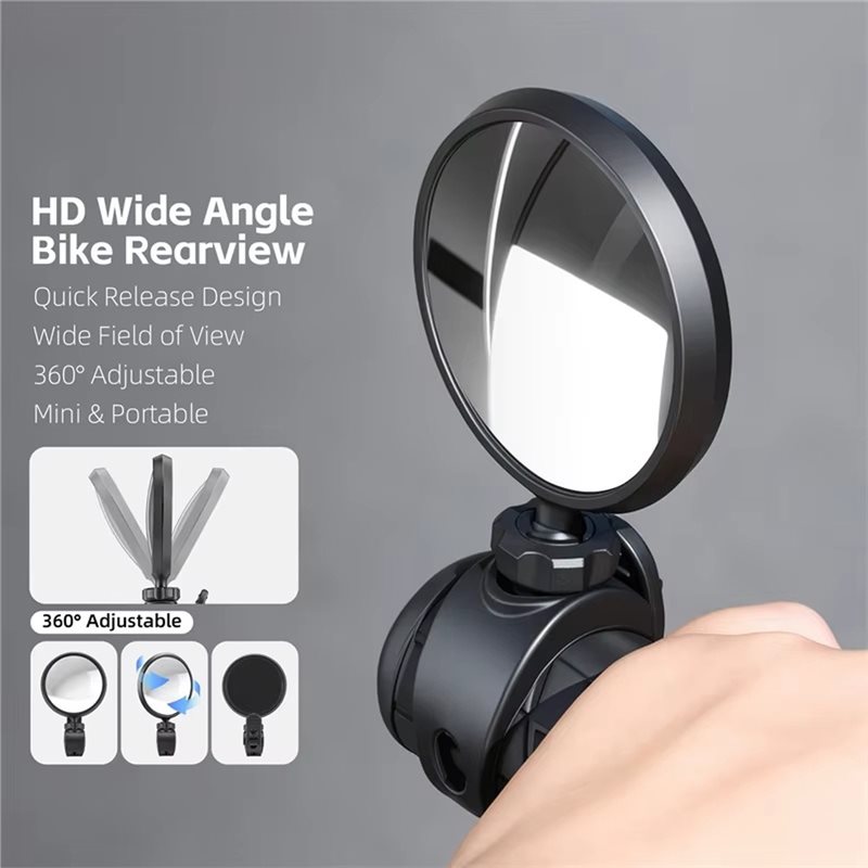 HOTB72A HD Bike Rearview Mirro - Mirror Handlebar Convex recension och pris
