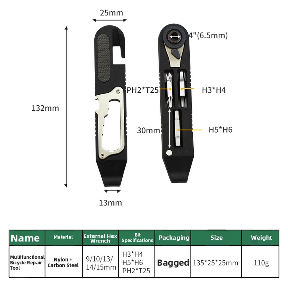 Bike Tool Kit Made of Carbon S - Cycling Commuter recension och pris