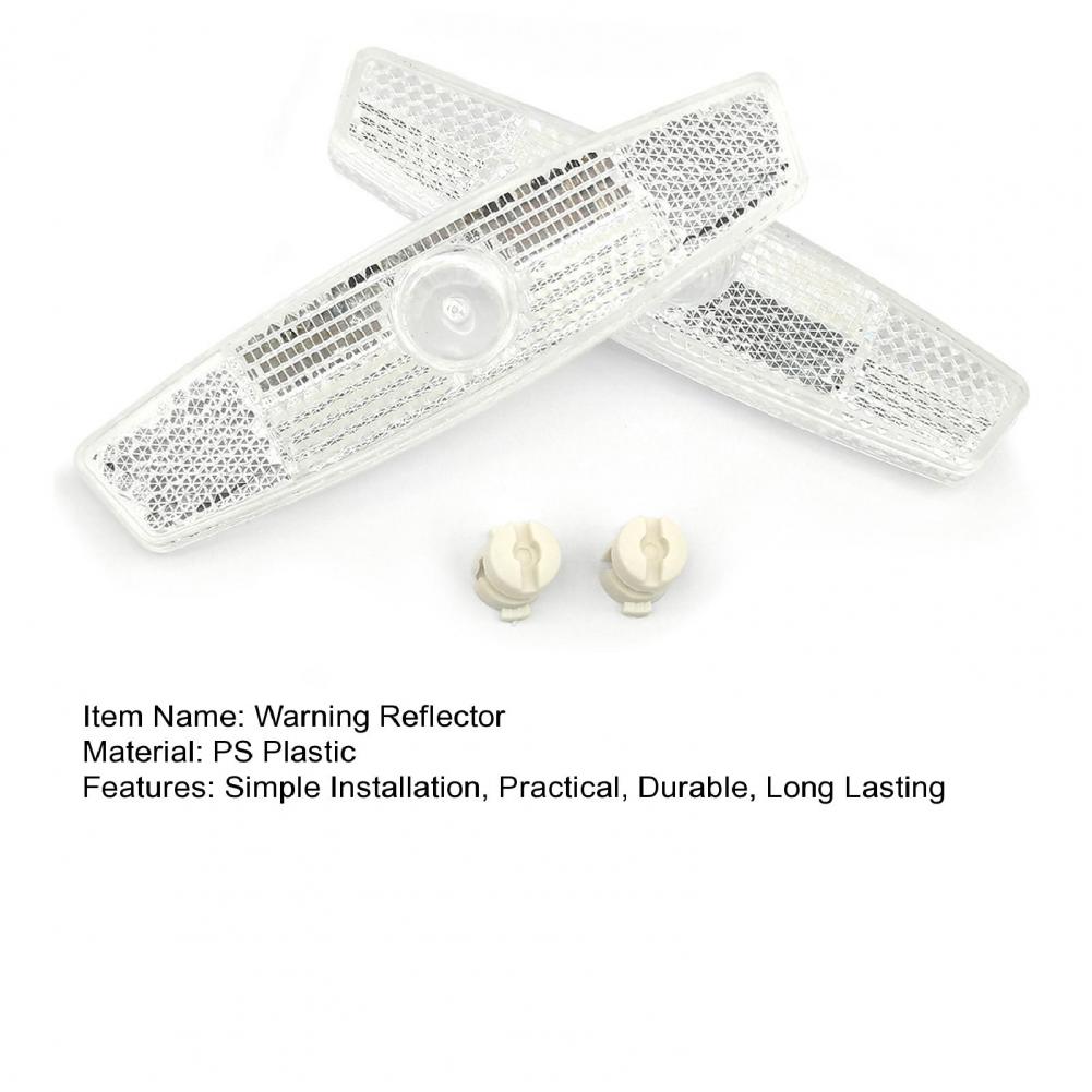 Bicycle Warning Reflector Bike - Spoke Reflector Set recension och pris