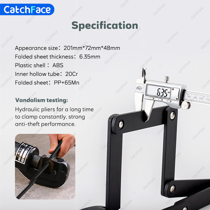 Waterproof Bluetooth APP Contr - Commuter Bike Lock recension och pris