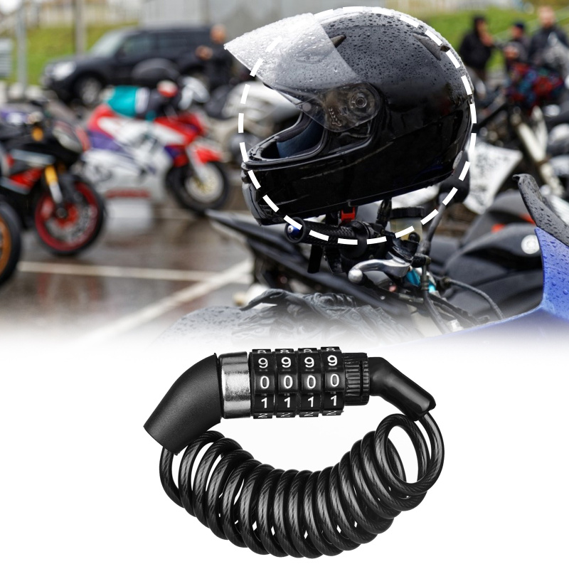 Motorcycle Bicycle Anti-Theft  - Chain Lock Combination recension och pris