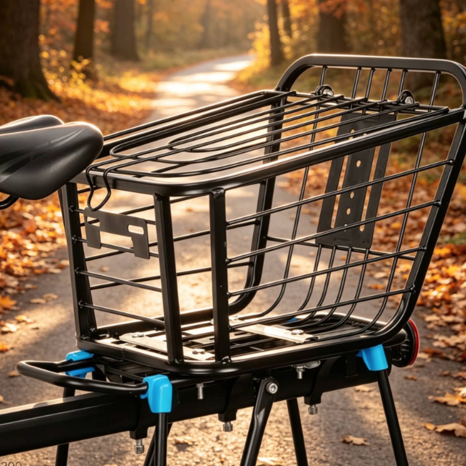 Folding Rear Bike Basket Folda - Cycling Commuter recension och pris
