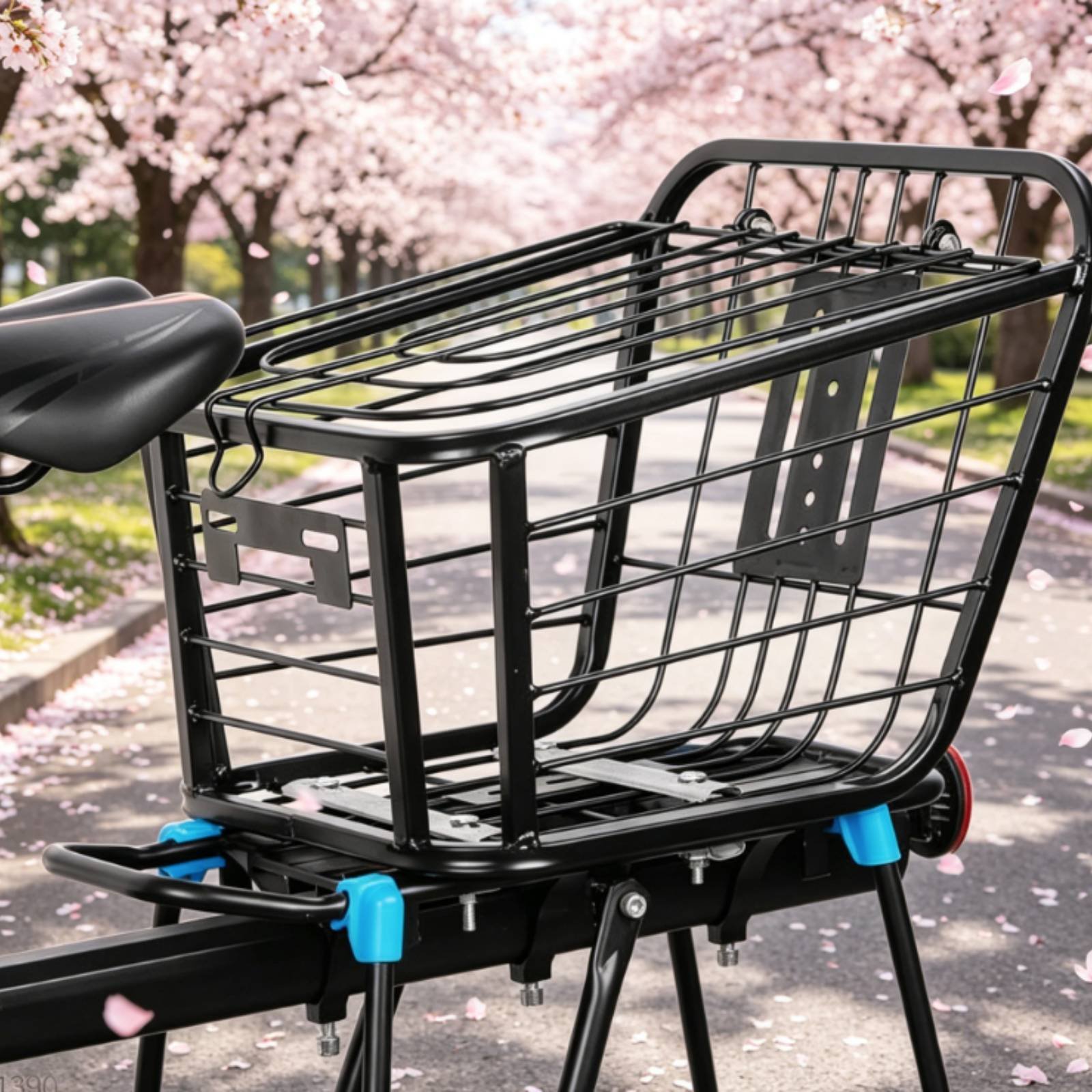 Folding Rear Bike Basket Folda - Cycling Commuter recension och pris