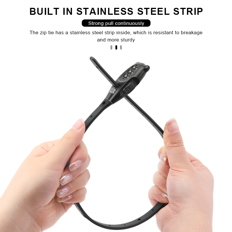 Bicycle Lock Cable Tie Zinc Al - Commuter Bike Lock recension och pris