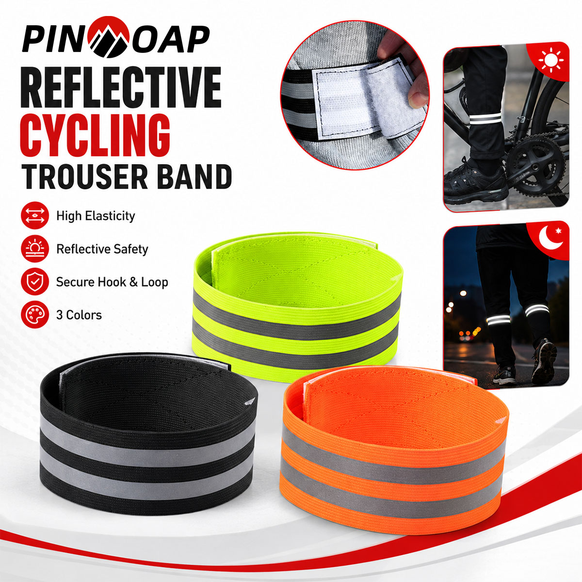 PINMOAP 1/2PCS Bicycle Pants L - Cycling Commute Pants recension och pris