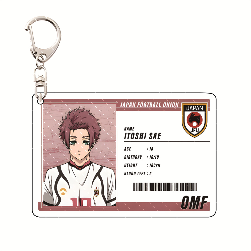Blue Lock Player ID Card Versi - Chain Lock Combination recension och pris