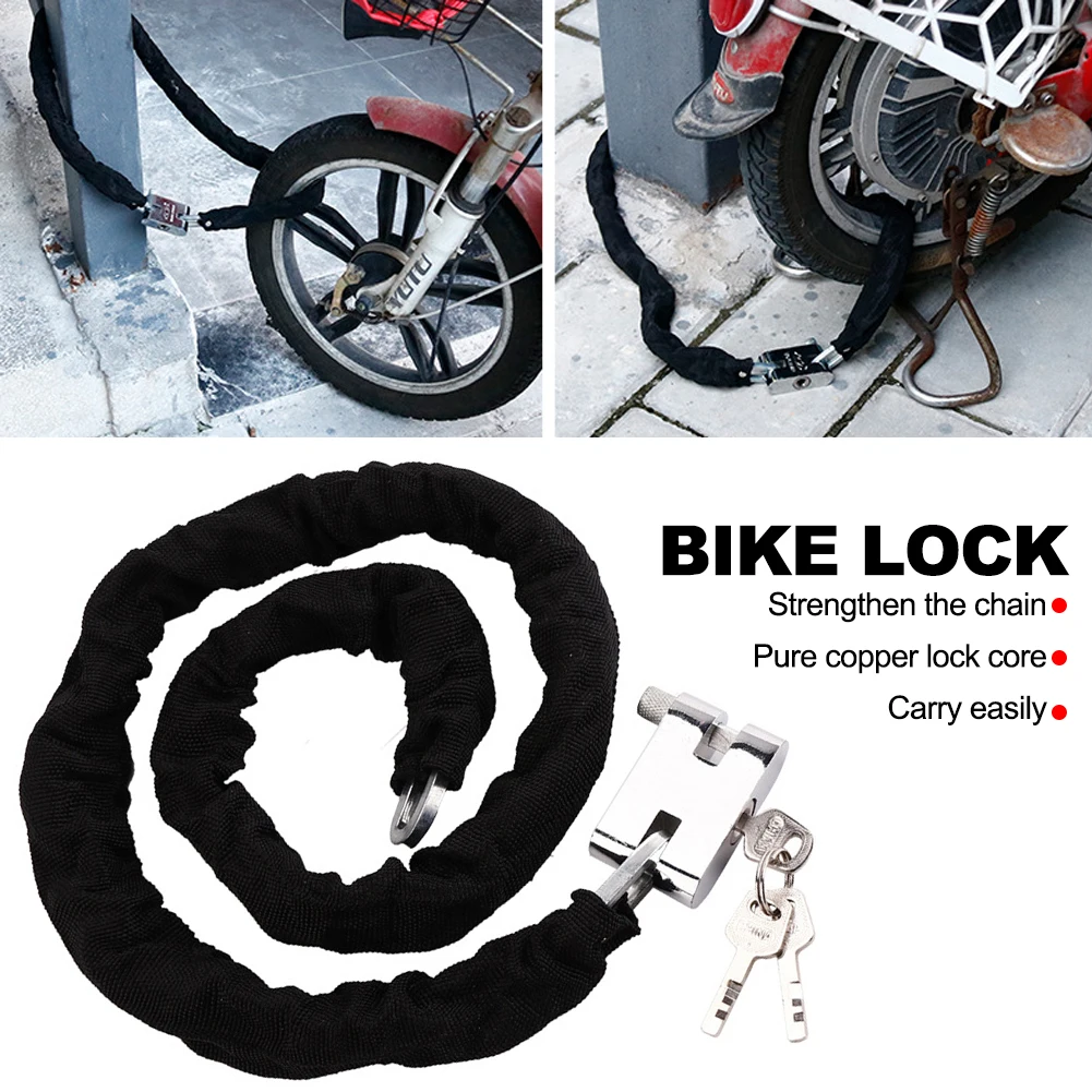 1.2M 2M 3M Motorcycle Bike Loc - Commuter Bike Lock recension och pris