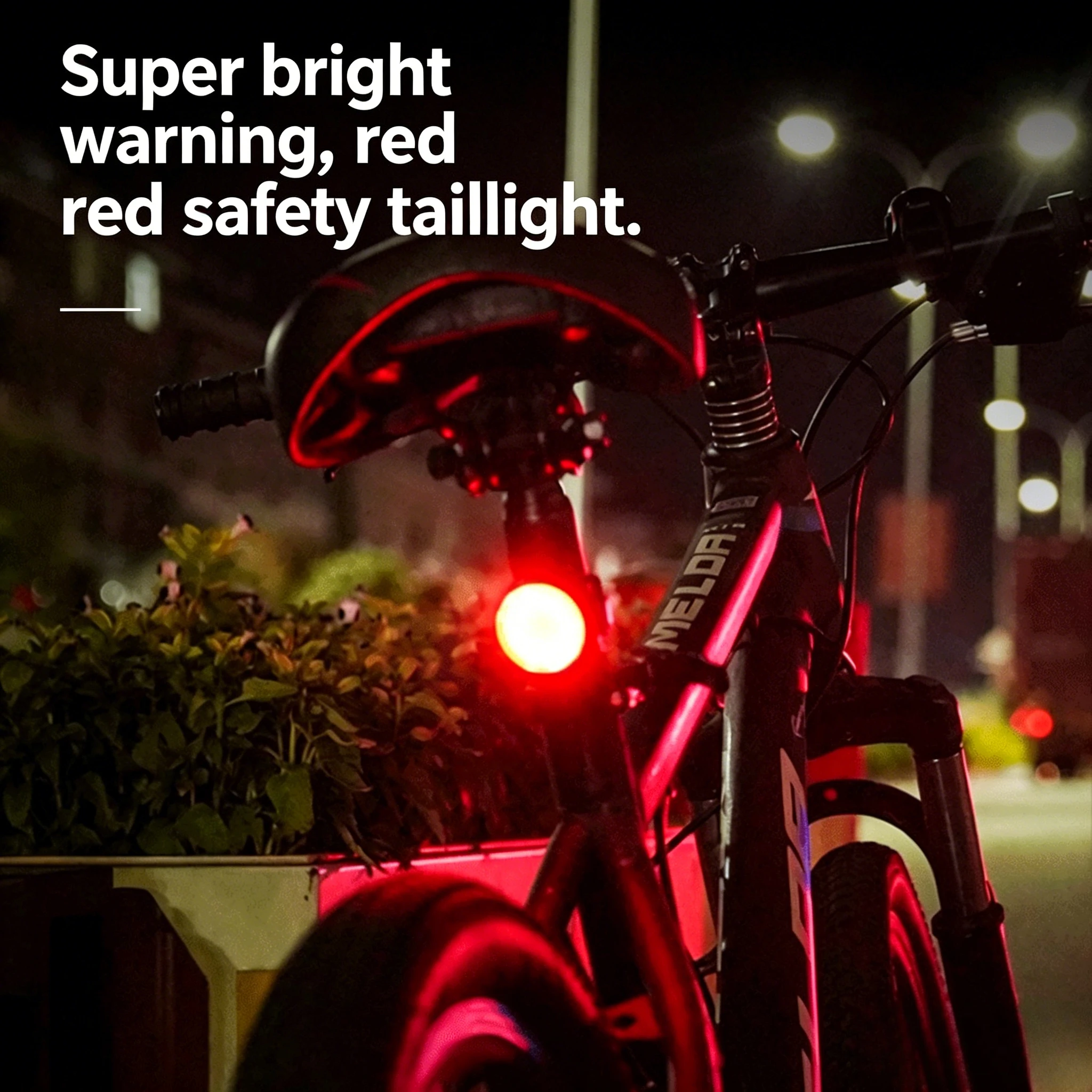 USB Rechargeable Waterproof LE - Bike Light Front Rear recension och pris