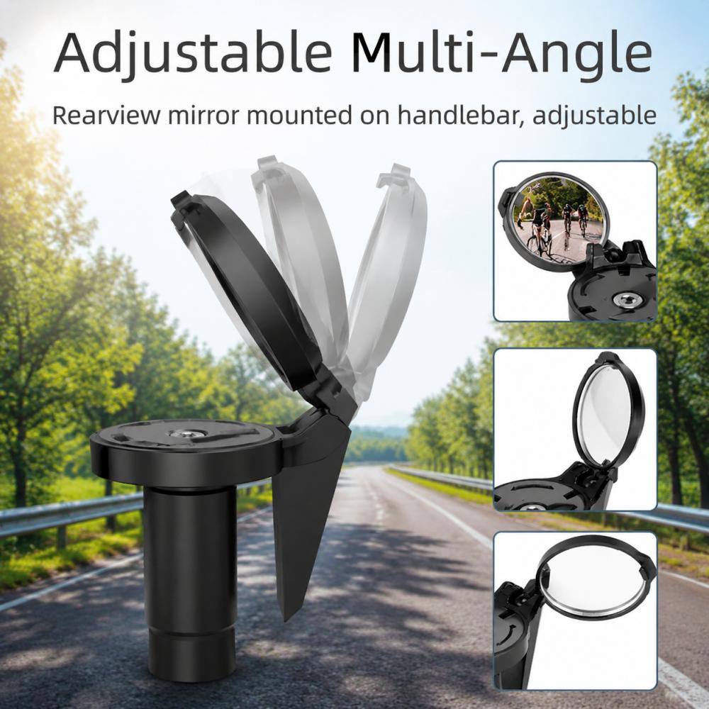 Bicycle Handlebar End Mirror B - Mirror Handlebar Convex recension och pris