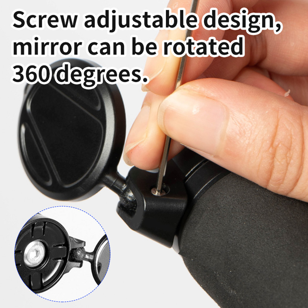 Bicycle Rearview Mirror Handle - Mirror Handlebar Convex recension och pris