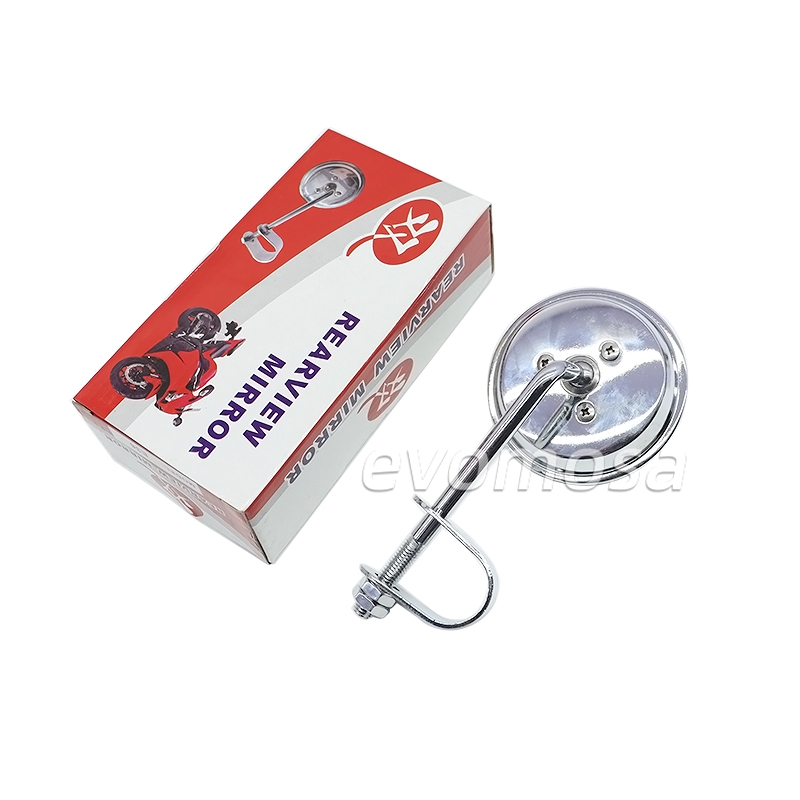 Motorcycle Handlebar Rear View - Mirror Handlebar Convex recension och pris